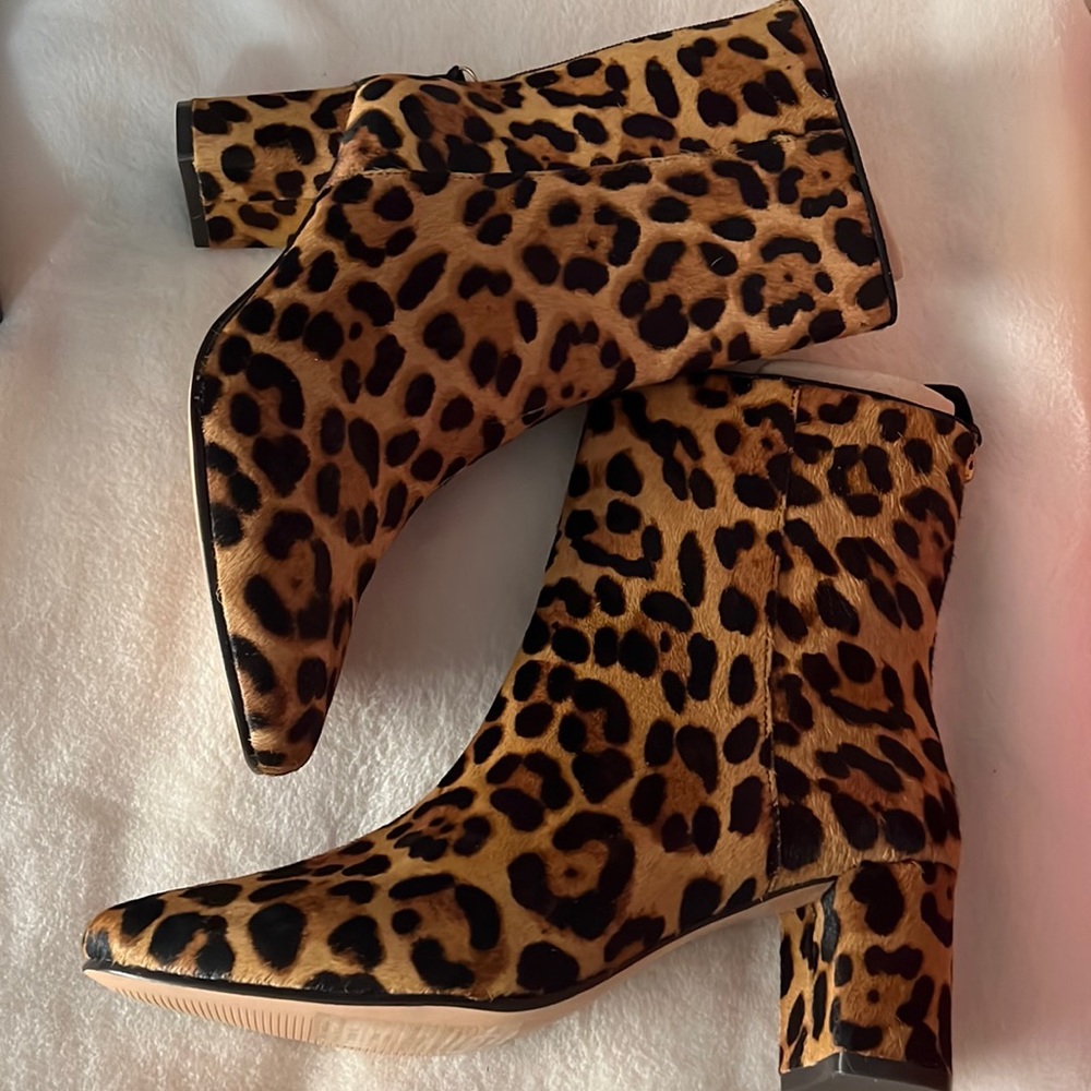 J Crew Hair-calf Ankle Boot